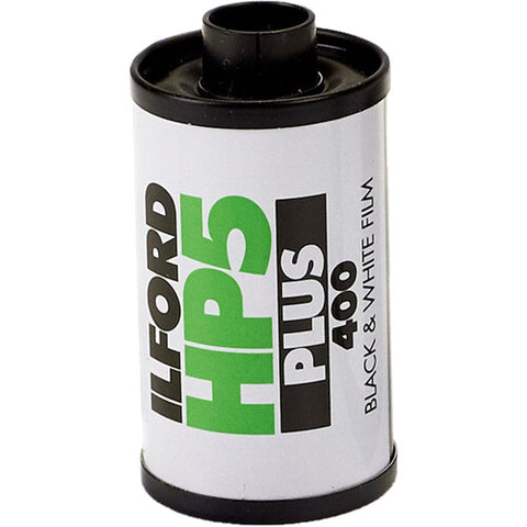 Ilford HP5 400 Plus Black and White Negative Film (35mm Roll Film, 36 Exposures)