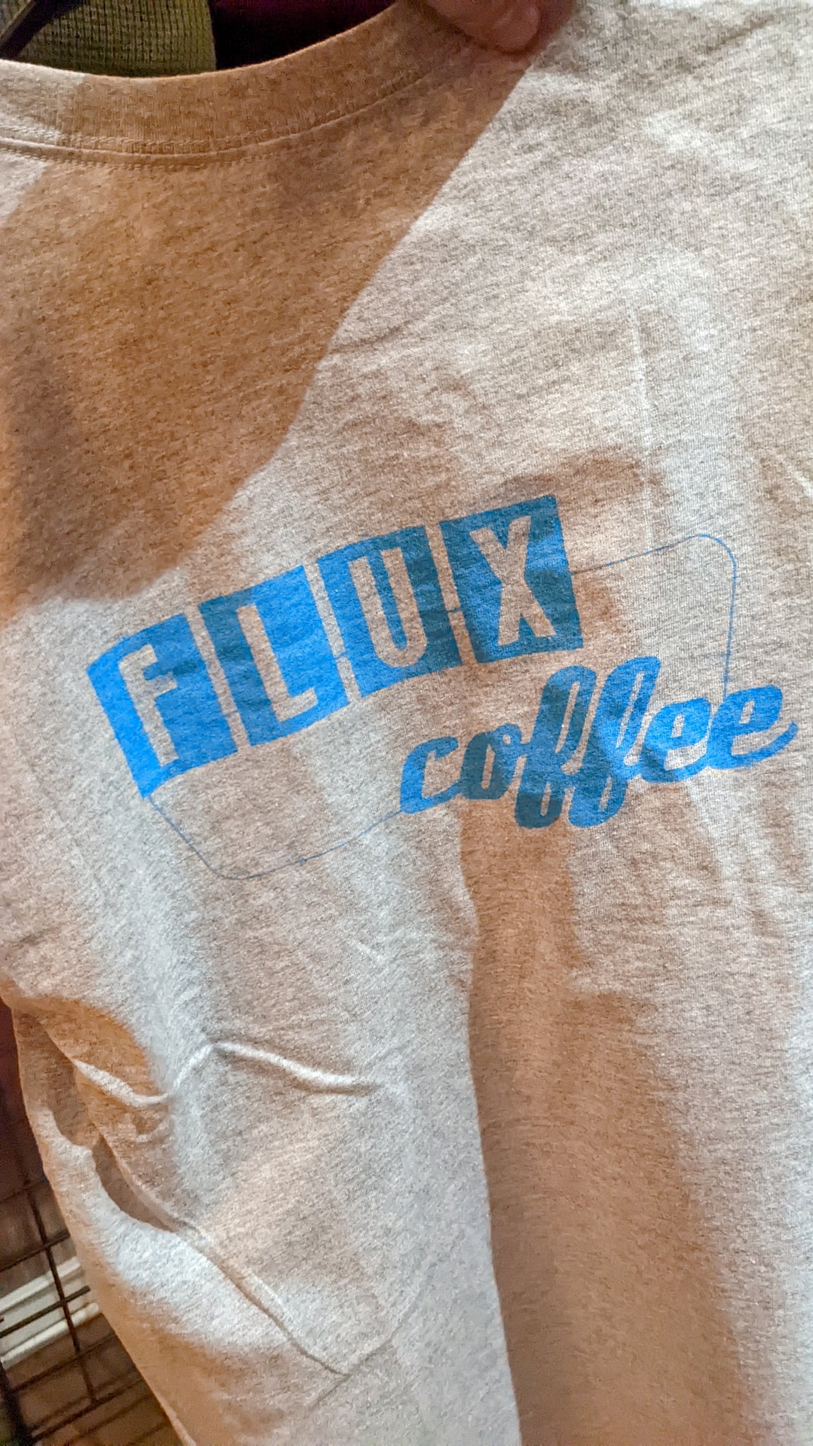 Flux Coffee Tshirt - Heather Gray