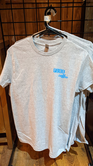 Flux Coffee Tshirt - Heather Gray